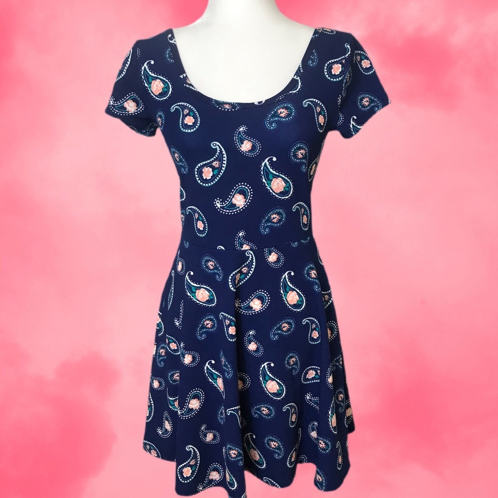 Derek Heart dress navy medium